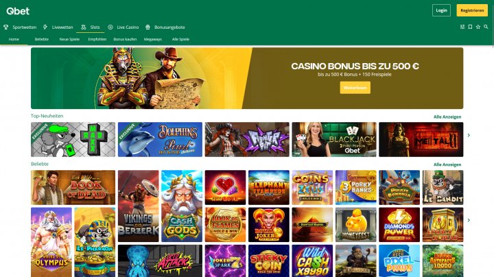 Best qbet casino login in Germany